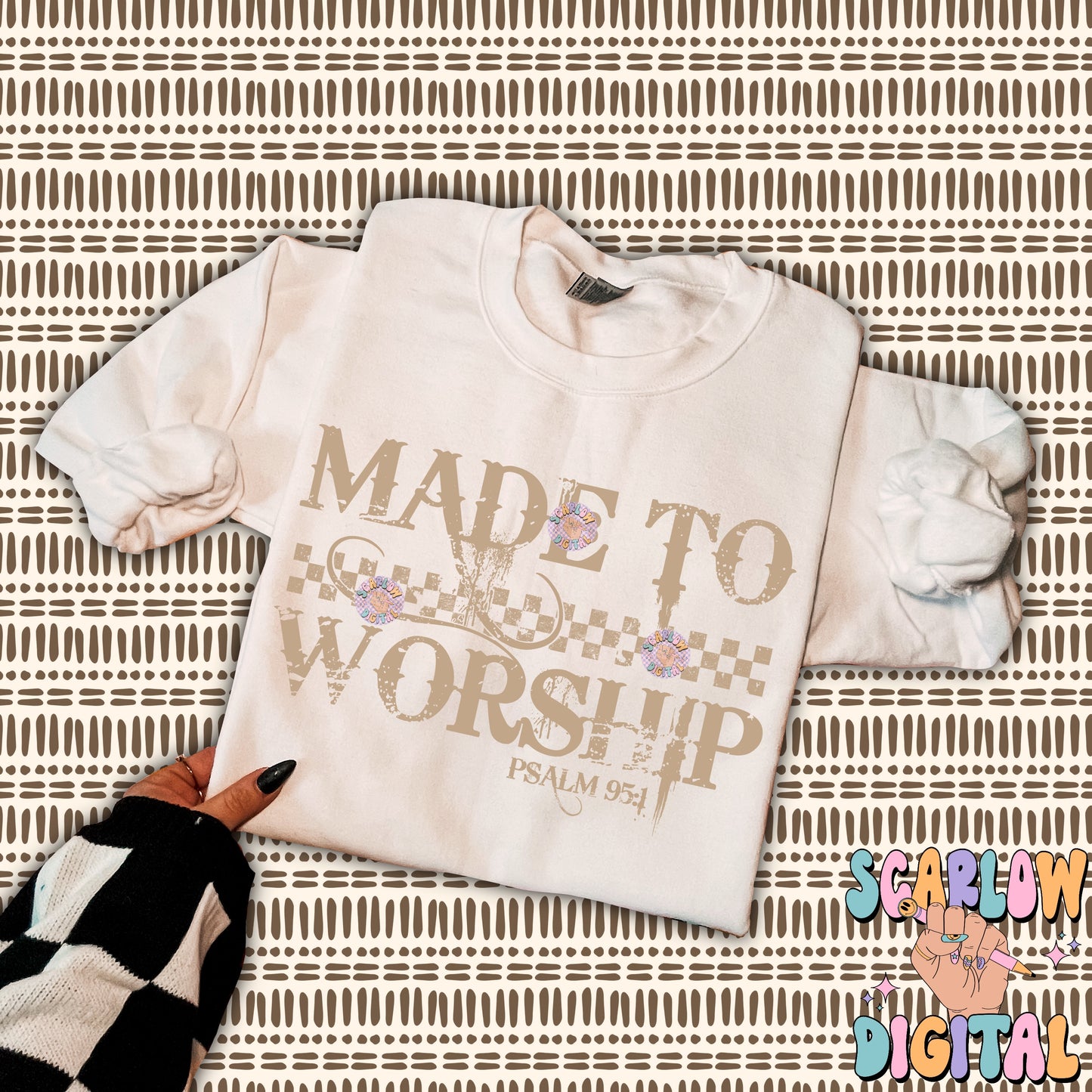 Made to Worship PNG Digital Design