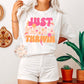 Just Vibin and Thrivin PNG-Retro Sublimation Digital Design Download-girly png, motivational png, positive png, happy png, summer vibes png