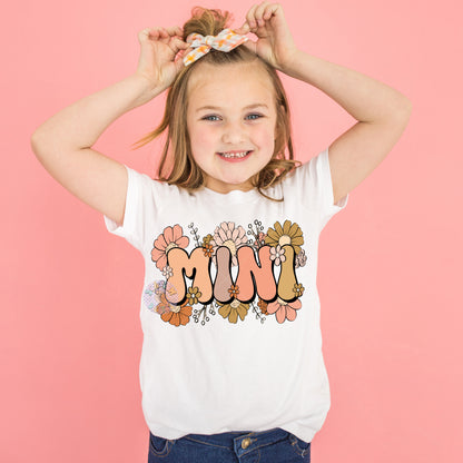 Floral Mini PNG Sublimation Digital Design Download, flowers png, png for kids, mini png design, trendy mini png, fall girly png designs