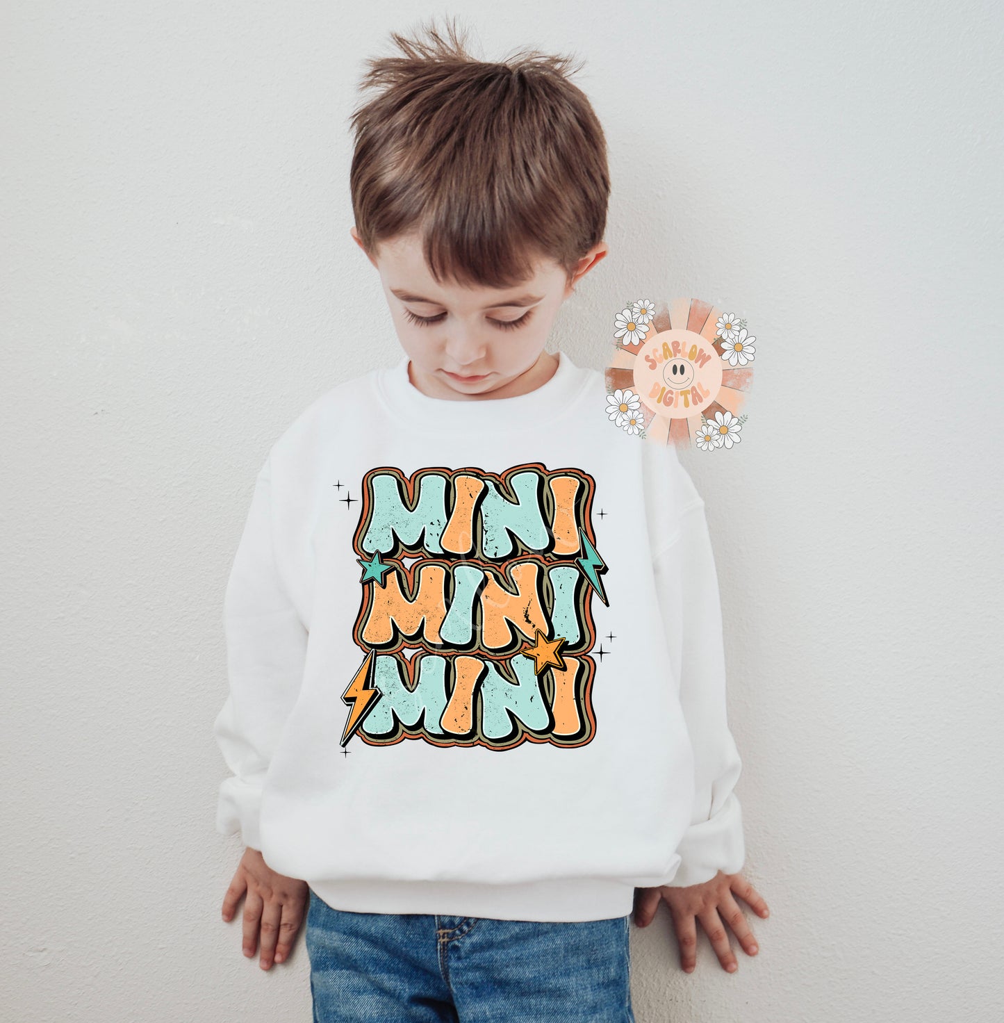 Mini PNG Sublimation Digital Design Download, retro mini png, preppy mini png, boho mini png, png for girls, mommy and me png, mama mini png