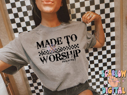 Made to Worship PNG Digital Design