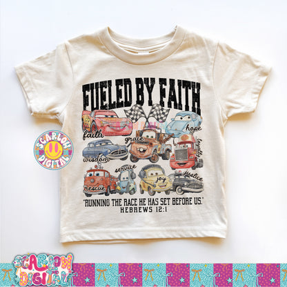 Exclusive - Only Available 7/3: Fueled By Faith PNG Digital Design