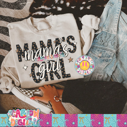 Mama's Girl PNG Digital Design