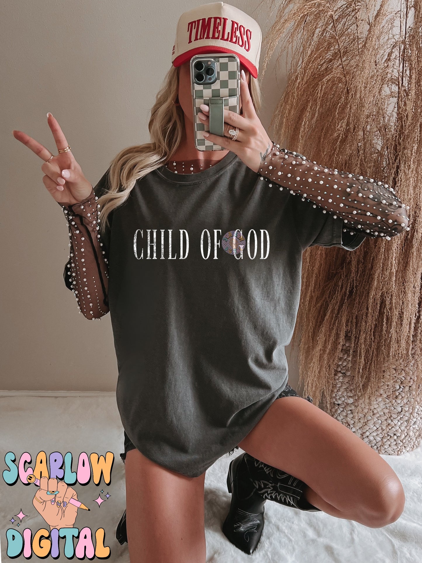 Child of God PNG Digital Design