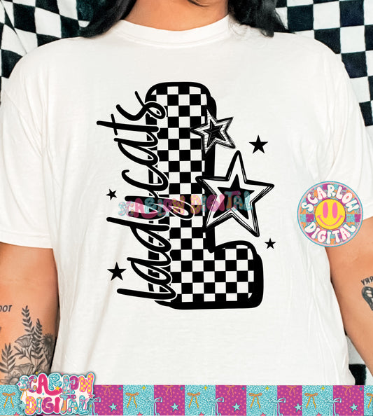 Ladycats PNG Digital Design