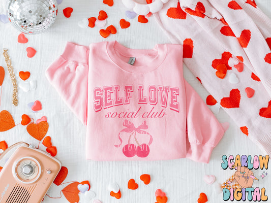 Self Love Social Club PNG Digital Design Download