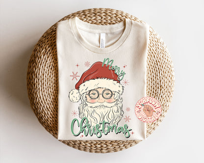 Merry Christmas PNG-Traditional Santa Claus Sublimation Digital Design Download-traditional christmas png, santa png designs, xmas png