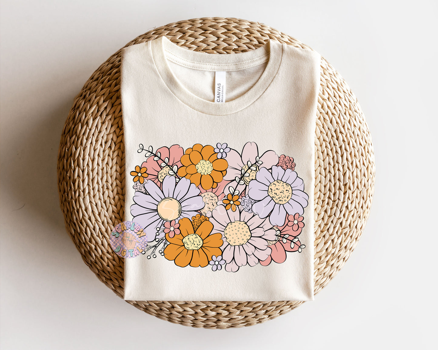 Bouquet PNG-Floral Sublimation Digital Design Download-flowers png, boho floral png, girl png designs, floral bouquet png, trendy png files