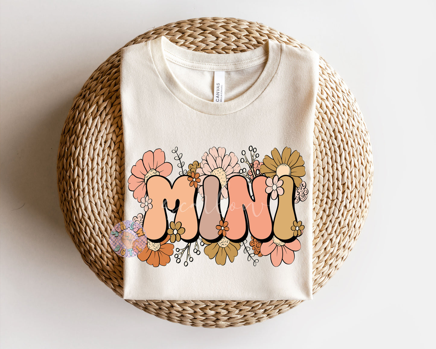 Floral Mini PNG Sublimation Digital Design Download, flowers png, png for kids, mini png design, trendy mini png, fall girly png designs