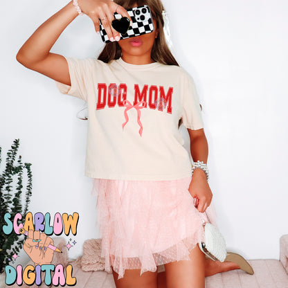 Dog Mom PNG Digital Design