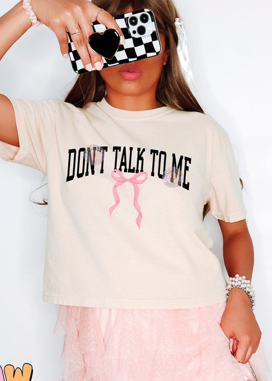 Don't Talk to Me PNG Digital Design Download