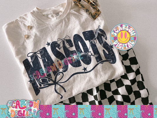 Navy School Mascot Custom Design - REVIEW DESCRIPTION BEFORE PURCHASING
