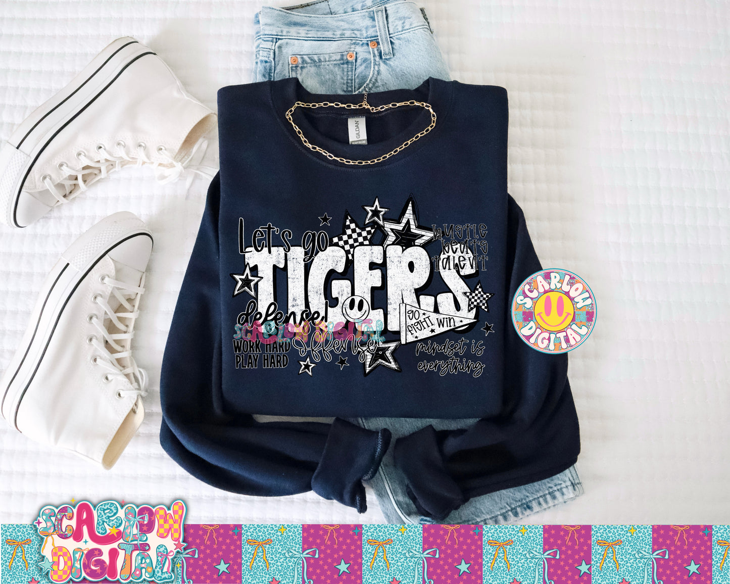 Tigers PNG Digital Design