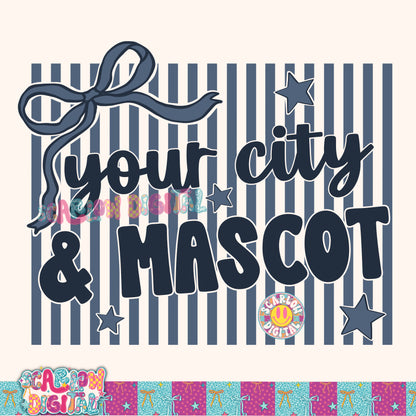 Navy Mascot Custom Design  - REVIEW DESCRIPTION BEFORE PURCHASING