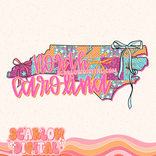 North Carolina PNG Digital Design