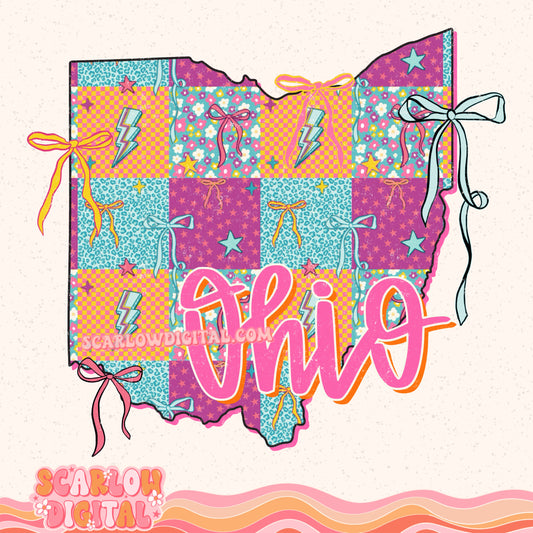 Ohio PNG Digital Design