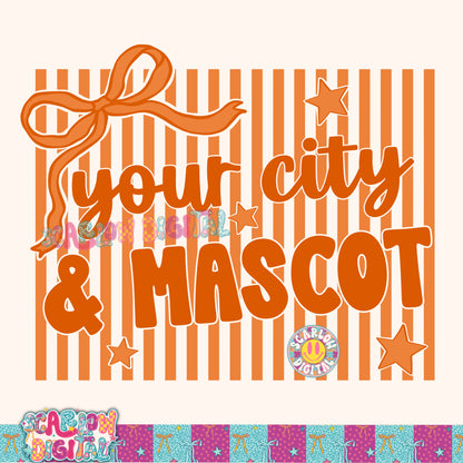 Orange Mascot Custom Design  - REVIEW DESCRIPTION BEFORE PURCHASING