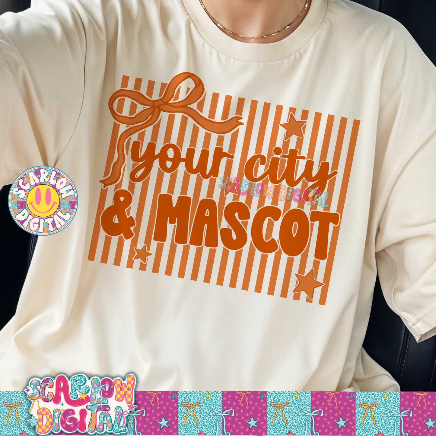Orange Mascot Custom Design  - REVIEW DESCRIPTION BEFORE PURCHASING