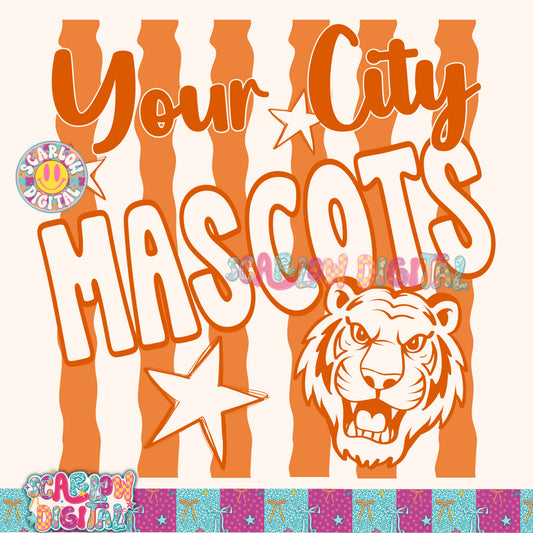 Orange Mascot Custom Design  - REVIEW DESCRIPTION BEFORE PURCHASING