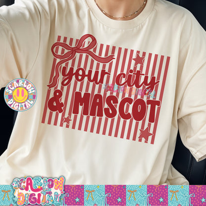 Red Mascot Custom Design  - REVIEW DESCRIPTION BEFORE PURCHASING