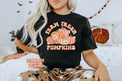 Farm Fresh Pumpkins PNG-Fall Sublimation Digital Design Download-pumpkin patch png, fall flowers png, autumn vibes png, halloween png files
