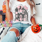 Haunted House PNG-Halloween Sublimation Digital Design Download-spooky season png, spooky girl png, kids halloween png, spooky boo png file