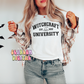 Witchcraft University SVG-Halloween Cricut Cut Files Digital Design Download-witchy svg, witch hat svg, witchcraft svg, spooky season svg