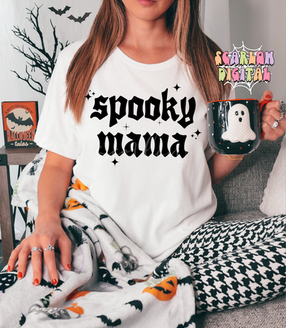 Spooky Mama SVG Cricut Cut File Digital Design Download, spooky season svg, spooky mom svg, svg for moms, halloween svg, fall svg design