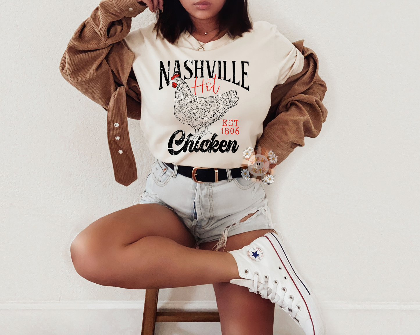 Nashville Hot Chicken PNG-Food Sublimation Digital Design Download-funny tshirt png, tshirt designs, chicken png, adult png, simple png file