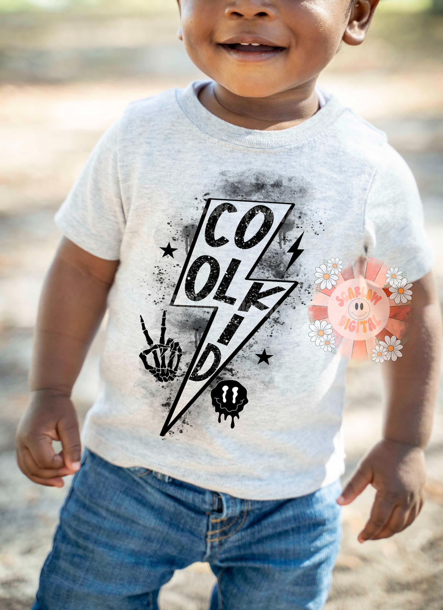 Cool Kid PNG-Rocker Sublimation Digital Design Download-rocker boy png, little boy png, skeleton png, grunge png, edgy png, png for boys