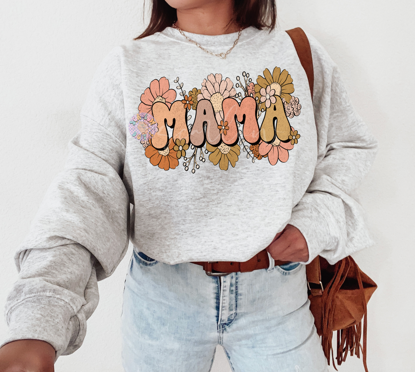 Floral Mama PNG Sublimation Digital Design Download, flowers png, png for moms, mama png design, trendy mama png, fall mama png designs