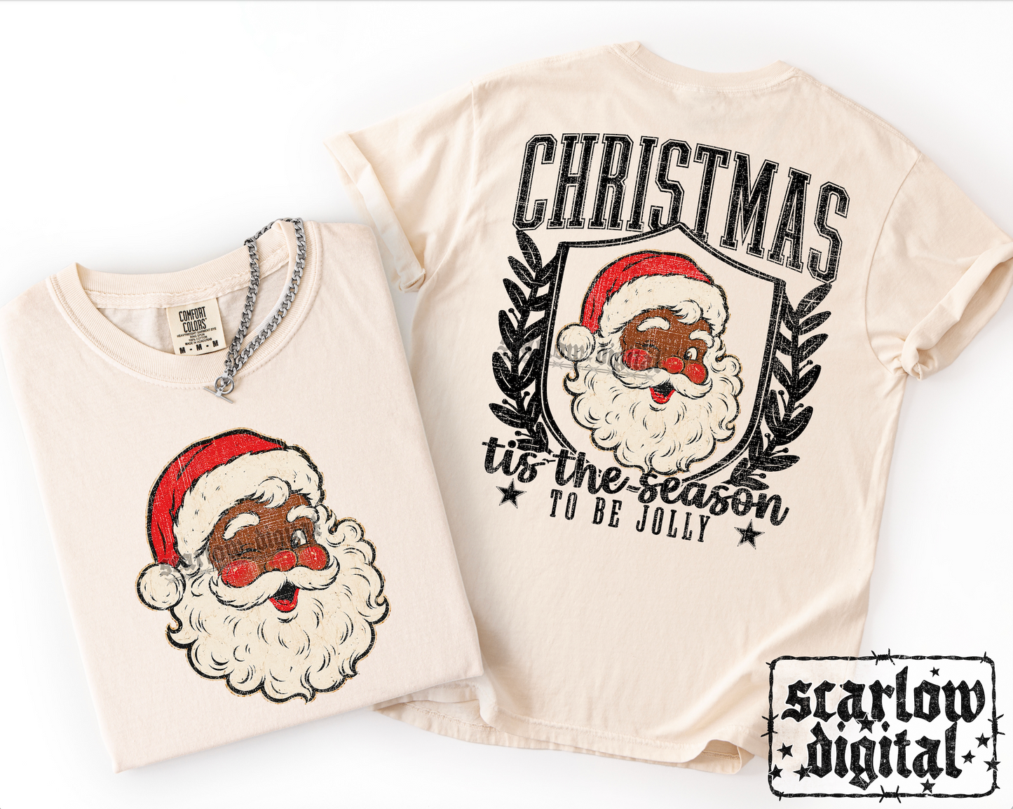 Christmas Tis the Season to Be Jolly PNG Digital Design