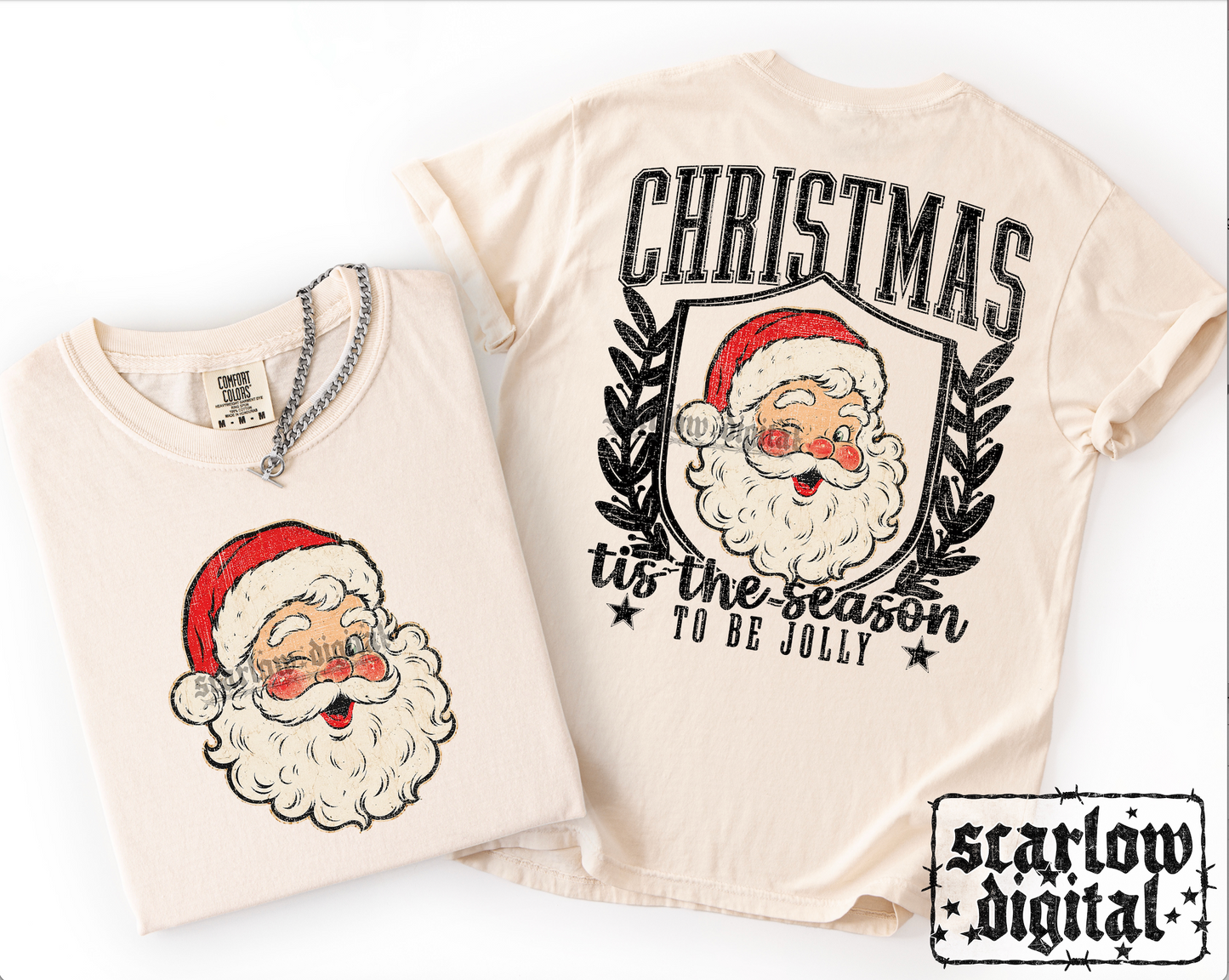 Christmas Tis the Season to Be Jolly PNG Digital Design