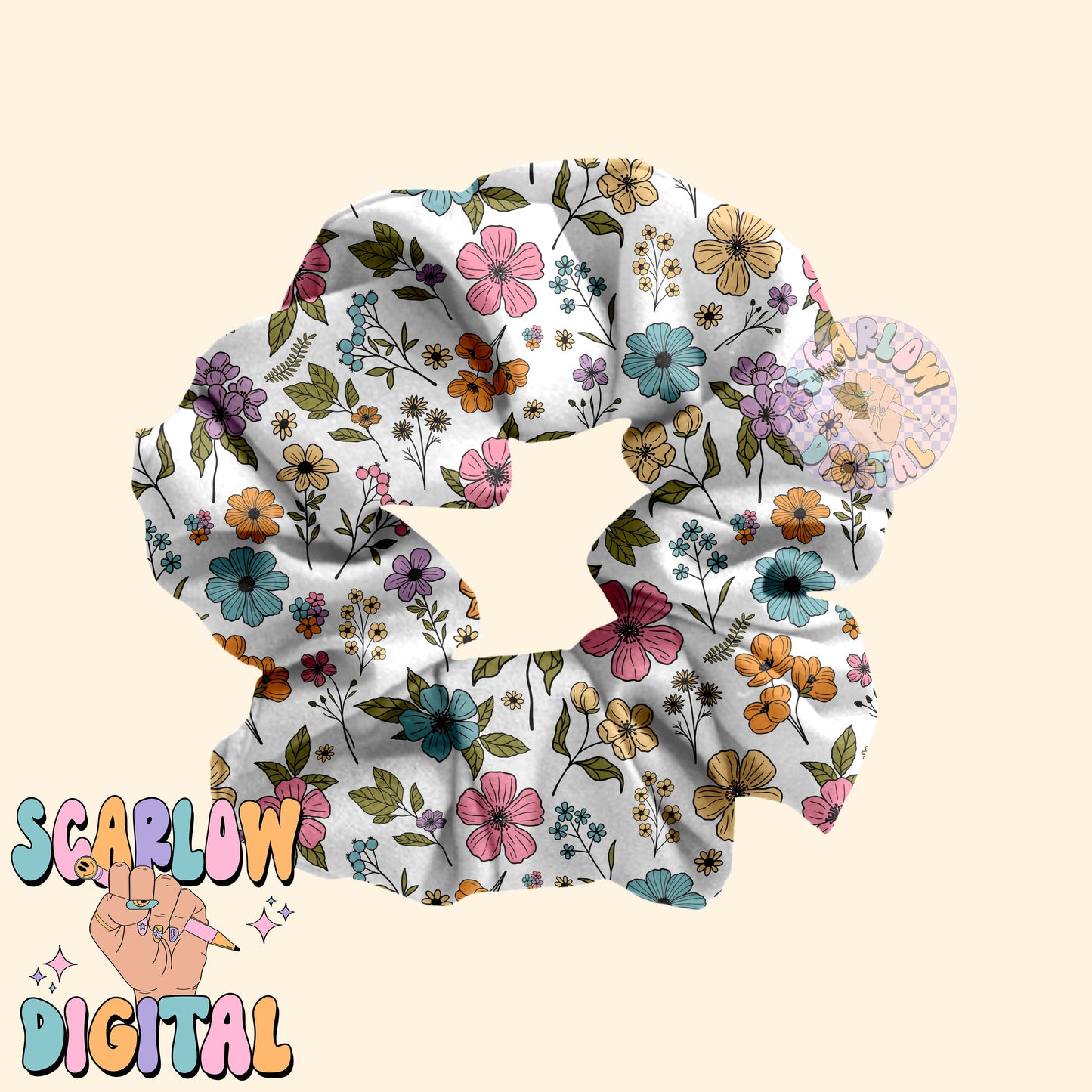 Floral Seamless Pattern Digital Design Download, flowers seamless, trendy digital prints, spring prints, floral digital paper, girl seamless