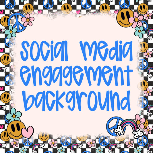 Social Media Engagement Background Post Digital Design Download