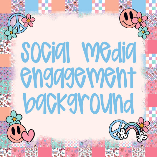 Social Media Engagement Background Post Digital Design Download