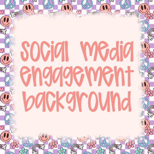 Social Media Engagement Background Post Digital Design Download