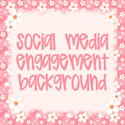 Social Media Engagement Background Post Digital Design Download