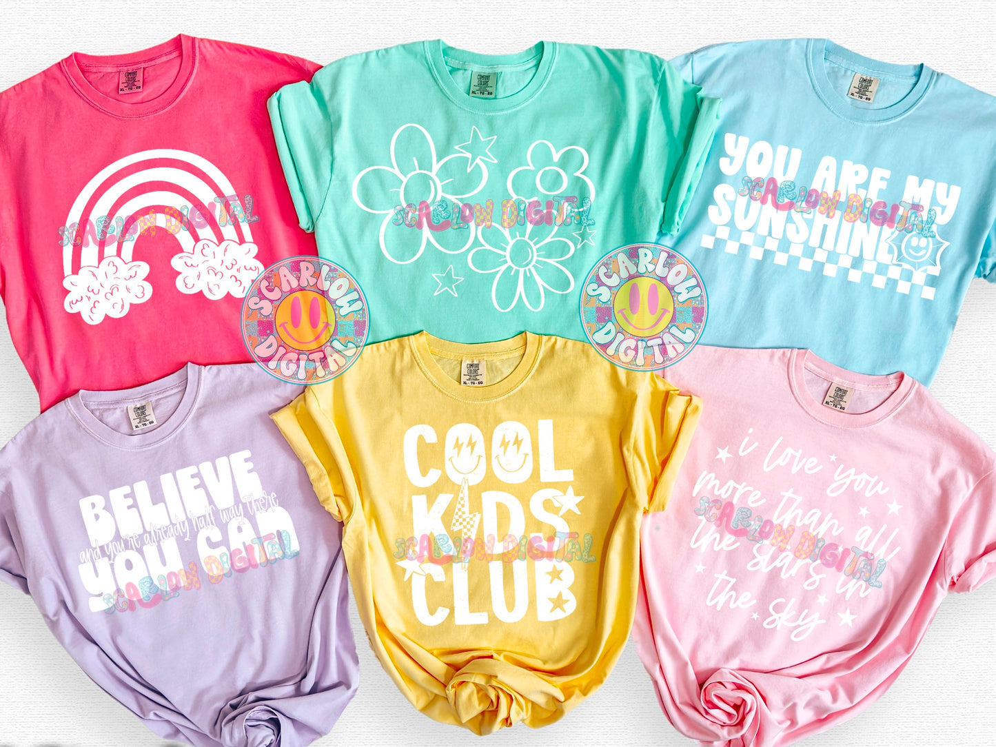 Kids PNG Digital Design Bundle
