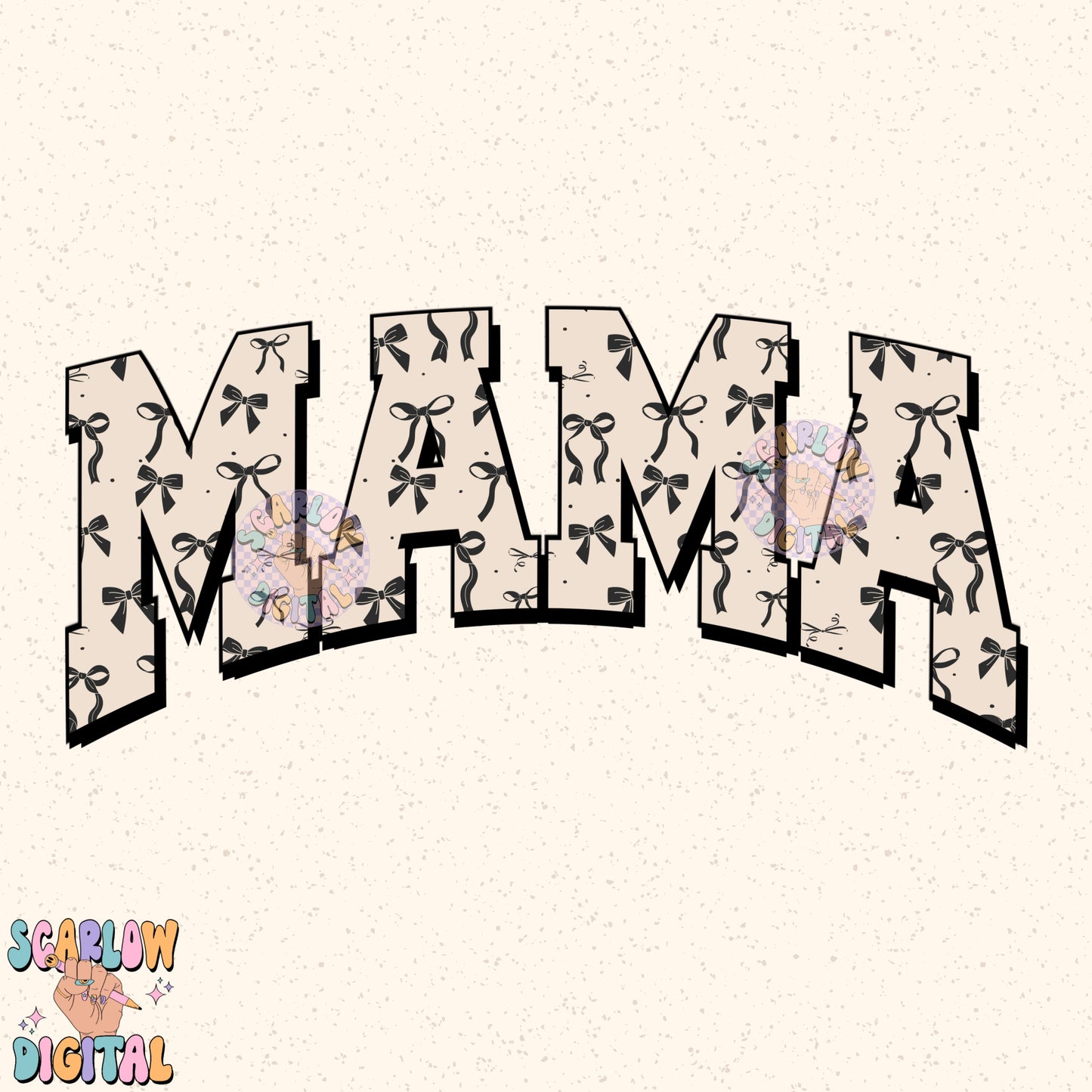 Coquette Varsity Mama PNG Digital Design, coquette mama shirt design, mama png design, bows varsity font mama png, edgy mama bows png files