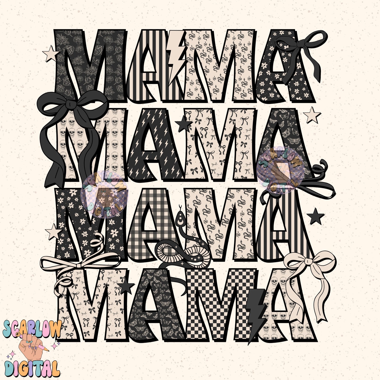 Coquette Varsity Mama PNG Digital Design, coquette mama shirt design, mama png design, bows varsity font mama png, edgy mama bows png files