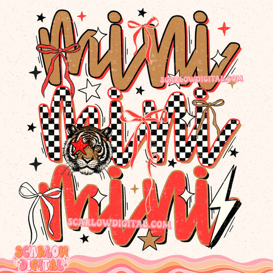 Rad Mini WITH BOWS PNG Digital Design