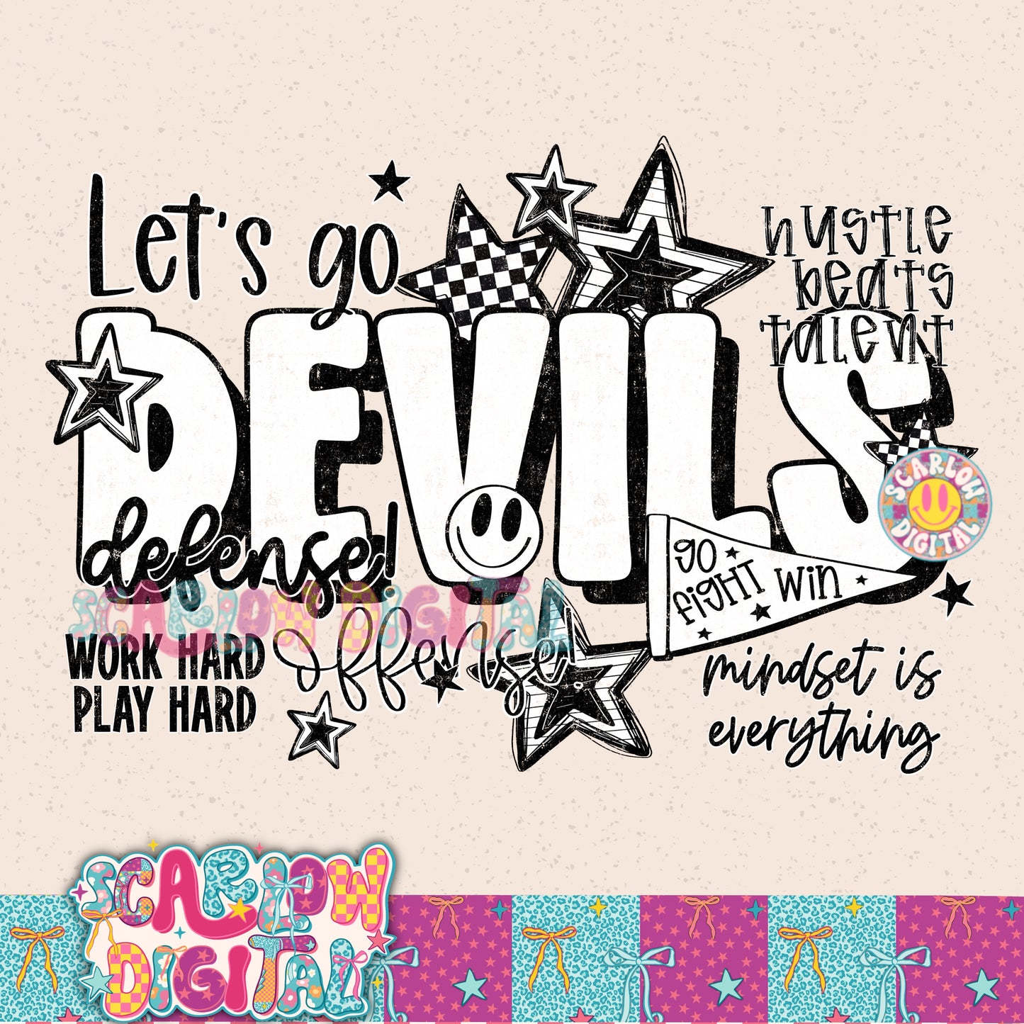 Devils PNG Digital Design