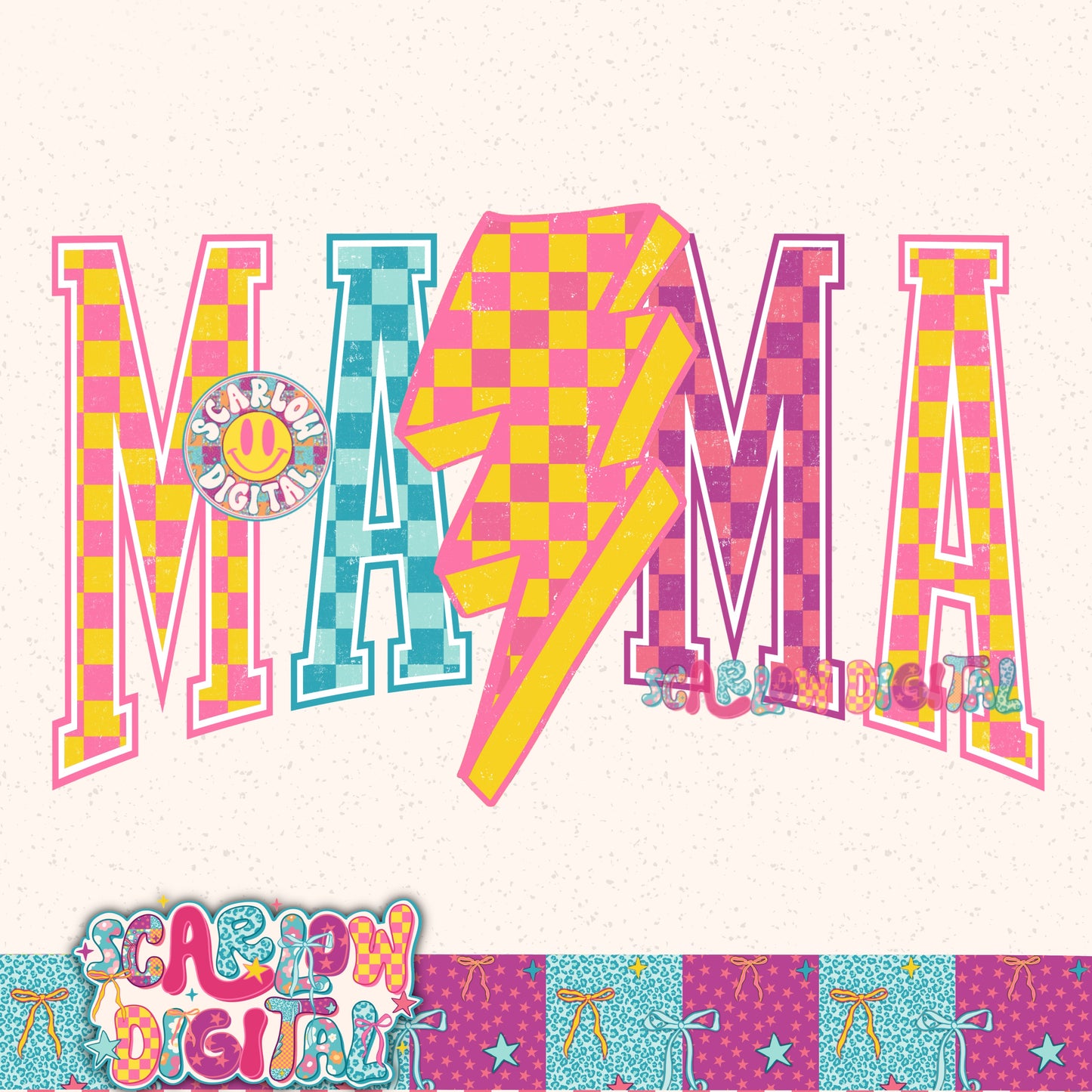 Varsity Mama PNG Digital Design