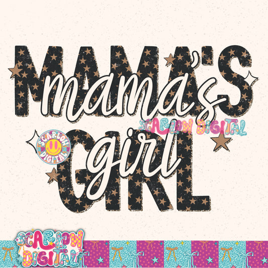 Mama's Girl PNG Digital Design