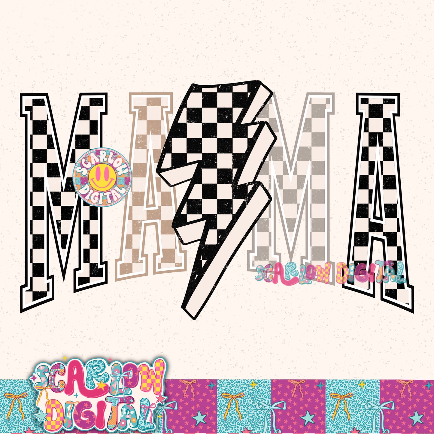 Varsity Mama PNG Digital Design