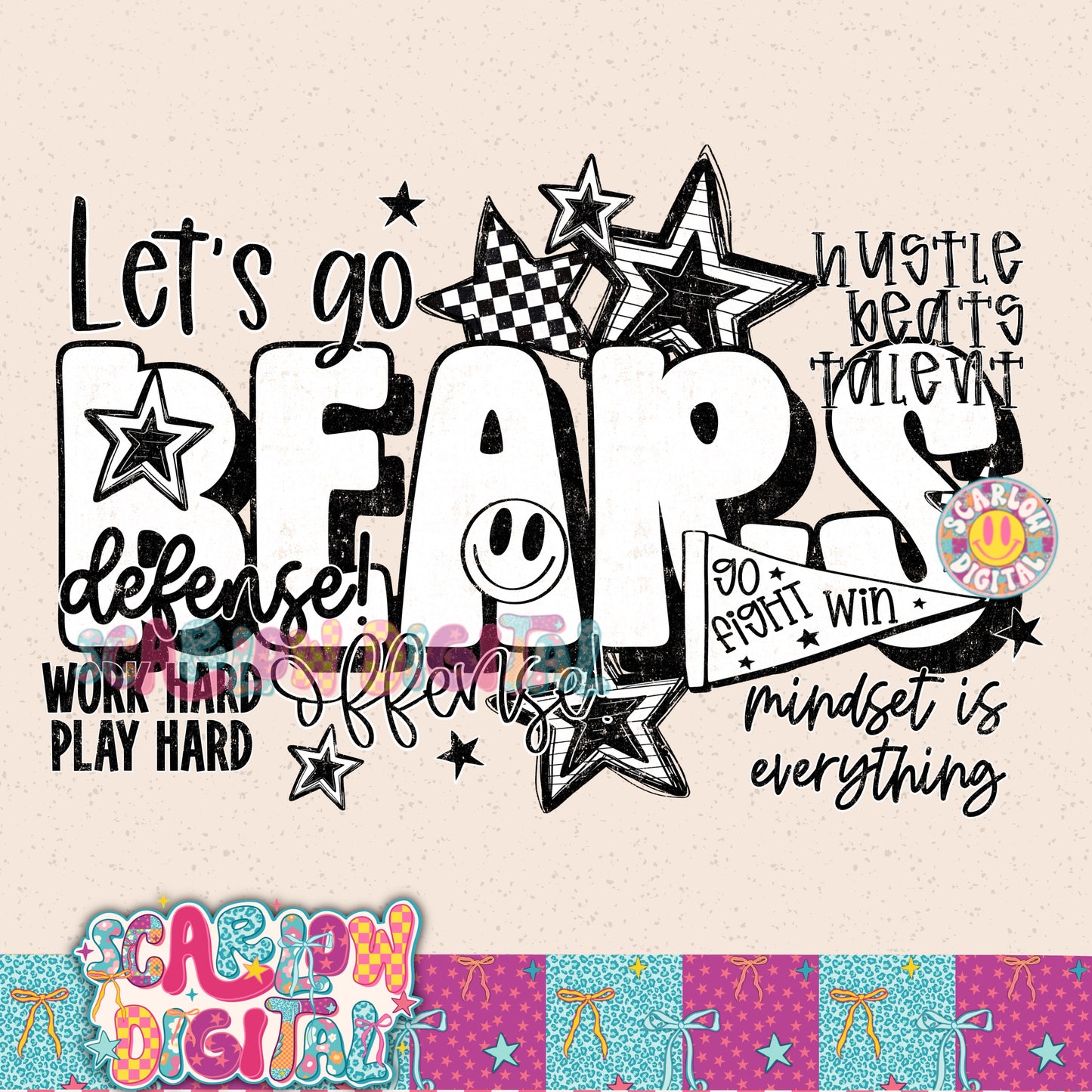 Bears PNG Digital Design