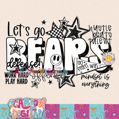 Bears PNG Digital Design