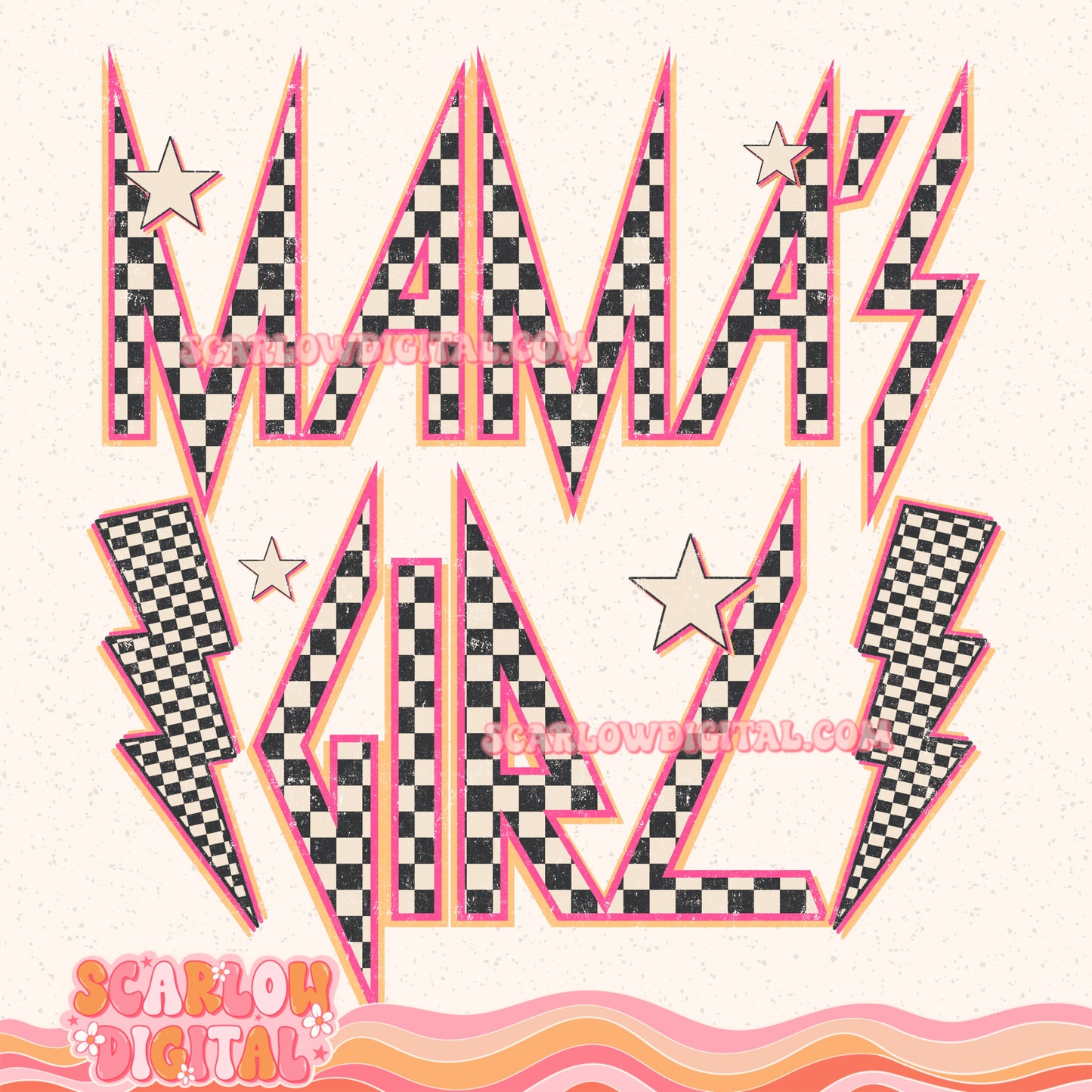 Mama's Girl PNG Digital Design