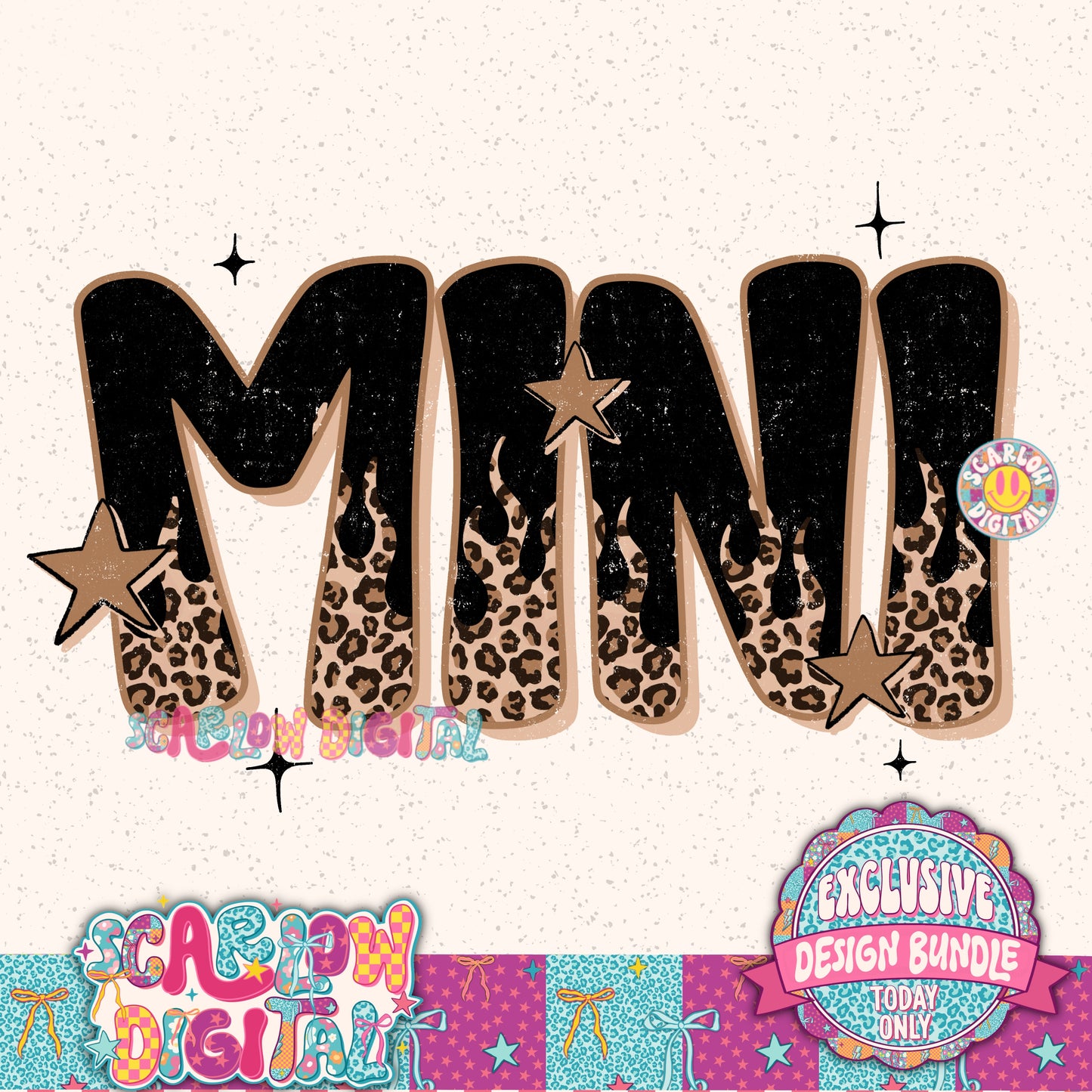 Exclusive Design Bundle - Includes 27 PNG Designs, 5 Alphas + Elements, and 9 Seamless Patterns